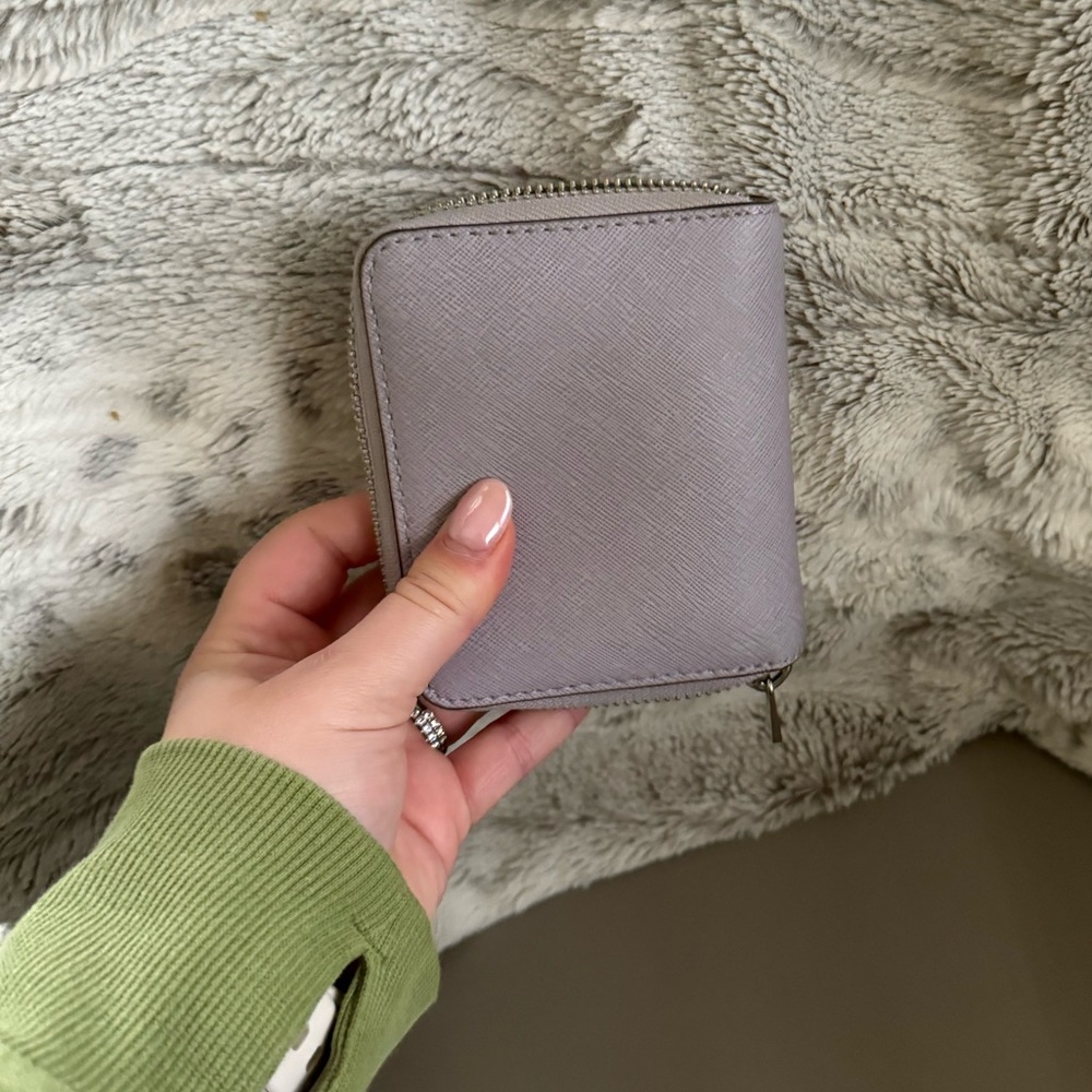 Purple small wallet
